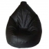 Puff Gota Courino H:1,10 - Preto