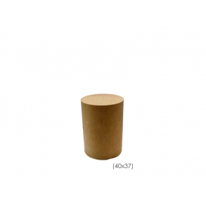 Cilindro (Mesa) MDF Crú H: 40cm D:37cm- P