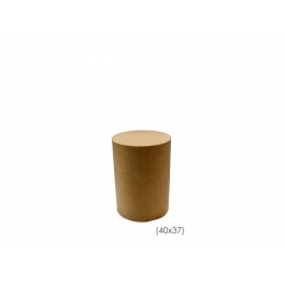 Cilindro (Mesa) MDF Crú H: 40cm D:37cm- P
