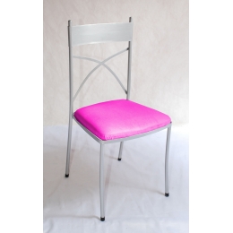 Capa Assento Cadeira Pink- Oxford