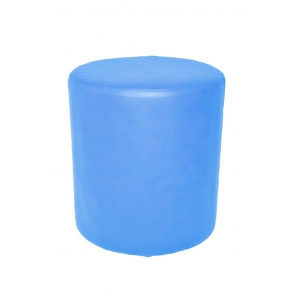 Capa Puff Redondo P. Azul (Celeste) Glace