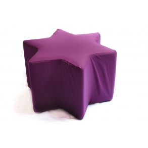 * NÃO USAR Capa Puff Estrela P. Roxo Violeta