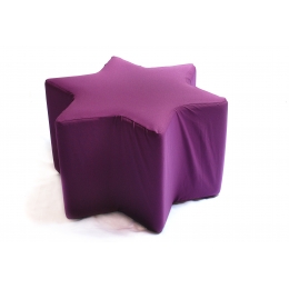 * NÃO USAR Capa Puff Estrela P. Roxo Violeta