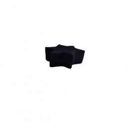 Capa Puff Estrela G. 1,30M Preto