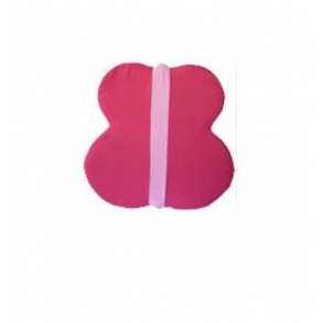 Capa Puff Borboleta G. Asa Pink E Corpo Rosa