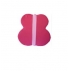 Capa Puff Borboleta G. Asa Pink E Corpo Rosa