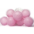 Cordão Bolas Luminosas Led 2M A Pilha- Rosa