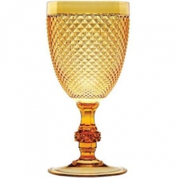 Taça Vinho Bico De Jaca Âmbar 235Ml