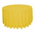 Toalha Redonda 3,00M Amarelo Sunshine Oxford