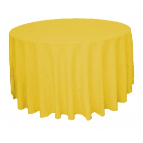 Toalha Redonda 3,00M Amarelo Sunshine Oxford