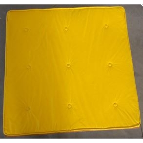 Futon 1,00X1,00M Amarelo- Courino 