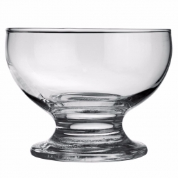 Taça (Tigela) Sobremesa Vidro Com Pé 205Ml- Cisper 805-30