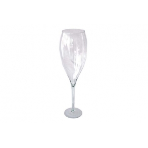 Vaso Taça Vidro Ibiza A: 70Cm