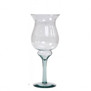 Vaso Taça Vidro Napoli A: 43Cm