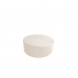 Capa Puff Redondo G D: 1,30M Courino Branco