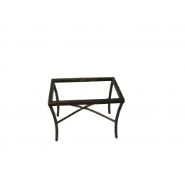 Pé De Mesa De Centro De Ferro Dourado Envel.H: 0,44M