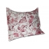Capa Almofada 0,45X0,45M Floral Vermelha