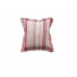 Capa Almofada 0,45X0,45M Listrada Rosa - Microfibra