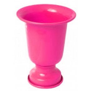 Vaso Alumínio Pink H: 17Cm