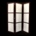 Biombo De Madeira Rustica 3 Folhas 2,20X2,10M (Axl)