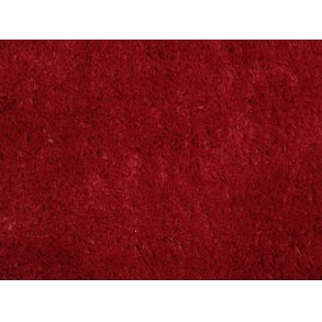 Tapete 2,00X3,00M Vermelho Escuro Amora Pelo Alto
