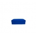 Capa Puff Retangular 1,40X0,80M Azul Royal Elastano