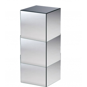 Coluna (Cubo) De Espelho C/ Rodas L:0,50X0,50 H:0,82M
