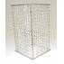 Luminária De Ferro M. C/ Contas De Acrílico H 27Cm