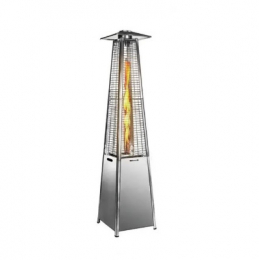 Aquecedor De Ambiente A Gás- * PIRÂMIDE Inox * (Abastecido GLP p/ 8h)