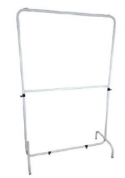 Arara Para Cabides De Roupas *DUPLA* C/ Reg. 1,10 H:1,80M