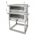 Forno Semi Industrial A Gás Com 2 Compartimentos Com Pé