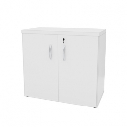 Armário (Escritório) Horizontal 2 Portas *BRANCO*  C/ chave 0,80X0,42M 0,74