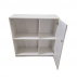Balcão MDF Branco C/ Pratel e Porta1,00X1,00X0,40M (CxHxP) 