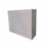 Balcão MDF Branco C/ Pratel e Porta1,00X1,00X0,40M (CxHxP) 