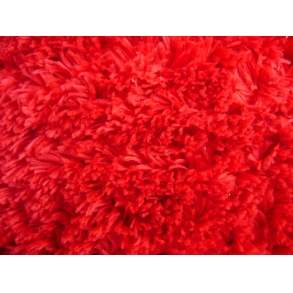 Tapete 2,00X3,00M Vermelho Cereja Pelo Alto