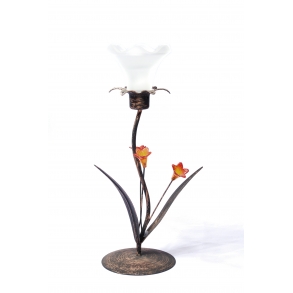 Castiçal Flor De Mesa P/ 1 Vela H:0,29M
