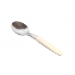 Colher Sopa Inox Cabo Bege