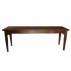 Mesa/ Aparador Rustica Marrom 2,20X0,70M H:0,80m C/ 2 Gavetas