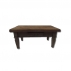 Mesa De Centro Rustica Marrom 1,00X0,60M H:0,45M