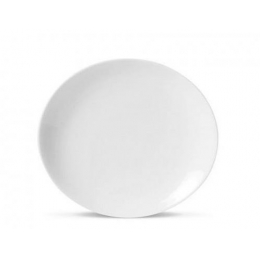 Prato Oval Gourmet Porcelana 32Cm