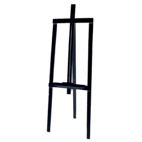 Porta (Quadro) Lousa Negra Tripé Preto