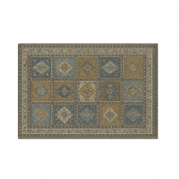 Tapete 2,00X3,00M Iraniano Fundo Verde