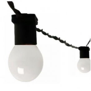 Varal (Cordão) Decorativo de 10 Lâmpadas 10M- 220V